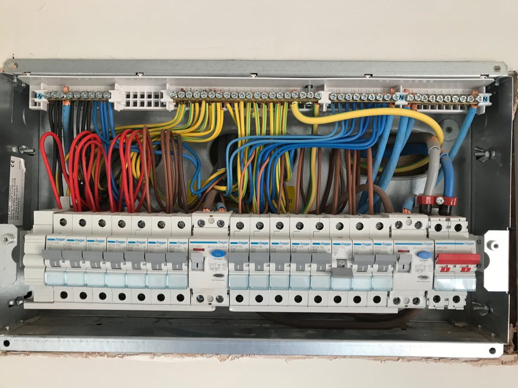 kitchen distribution board